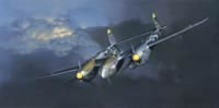 Jack Fellows P-38 Painting