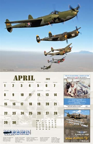 Warbird Digest 2012 Calendar Warbird Digest 2012 Calendar
