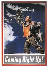 P-38 Recruiting Poster - Coming Right Up!