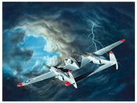 P-38 Lightning Art