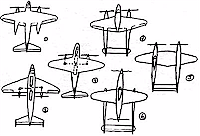 preliminary drawings of the XP­38