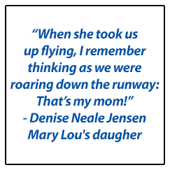 Mary Lou Neale quote from daughter