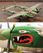 P-38 - Snake Tail Model