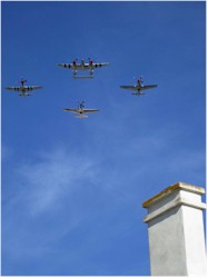 John Stege P-38 Flyover