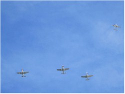 John Stege P-38 Flyover