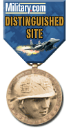 Distinguished Site - Military.com Medal