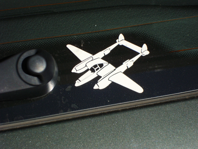 P-38 Decal
