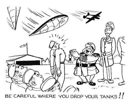 Cartoon Drop Tanks