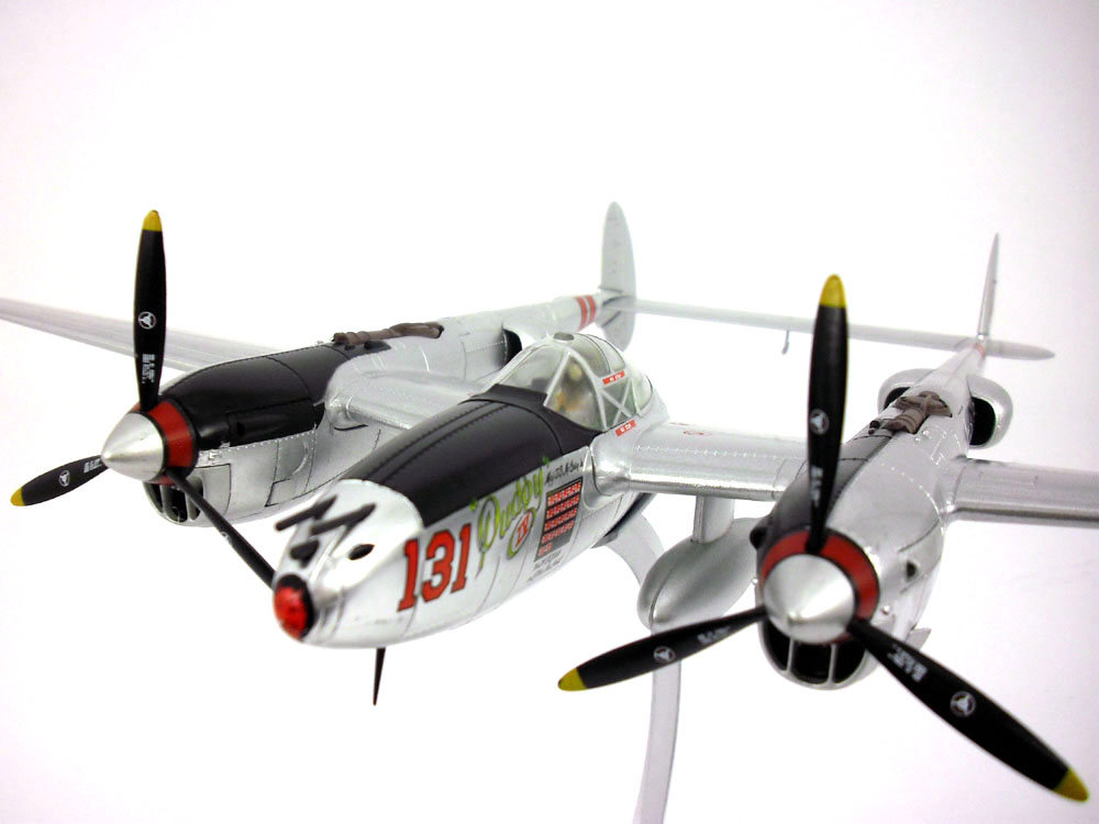 P-38 Scale Diecast Metal Model Airplane
