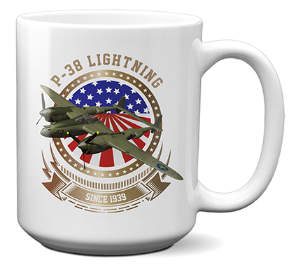 P-38 Lightning Mug
