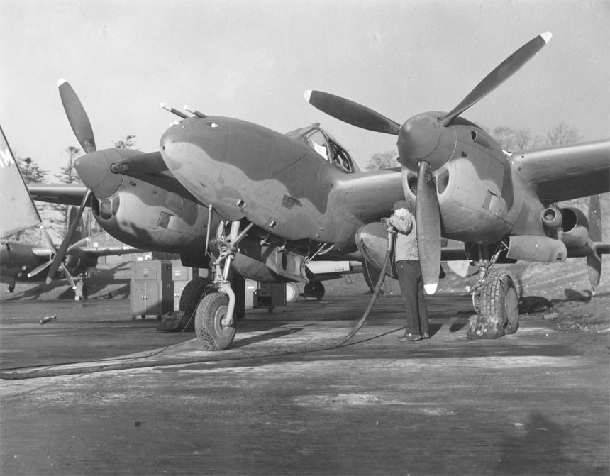 P-38 REFUELING