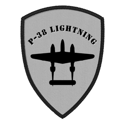 P-38 Lightning Shield patch