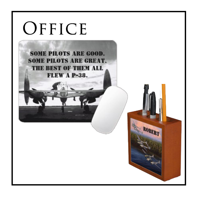 P-38 Lightning Mousepads