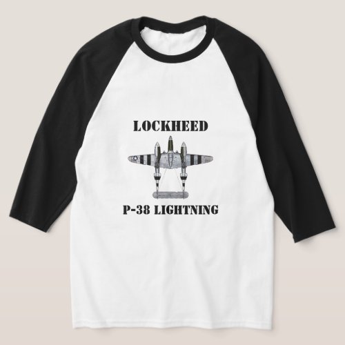 P-38 Baseball Shirt