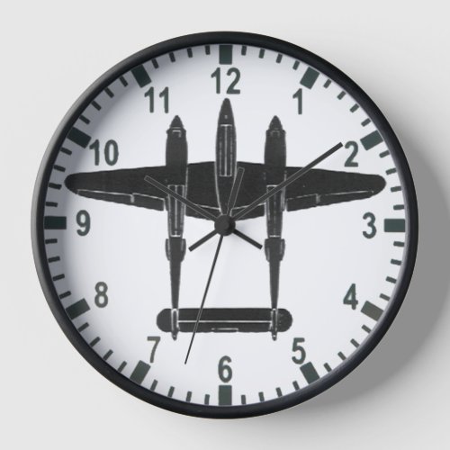 P-38 Altimeter Clock