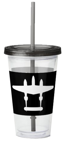 P-38 Lightning Acrylic Tumbler