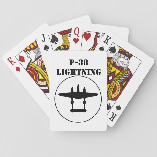 P-38 LIghtning Card Deck