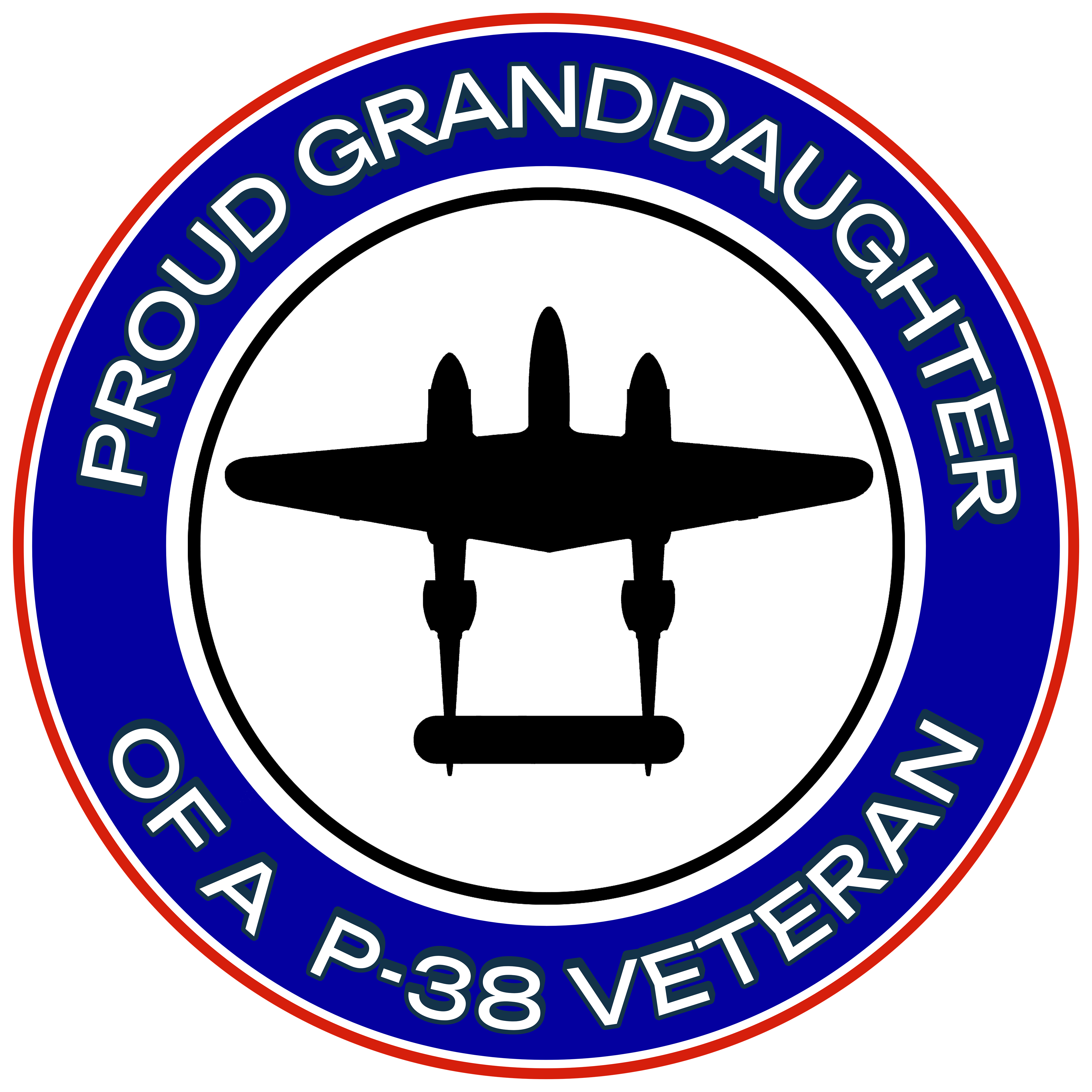 Proud Granddaughter of a P-38 Veteran