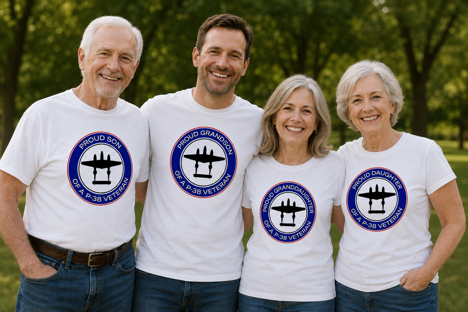 P-38 Family Gifts P-38 Family Shirts